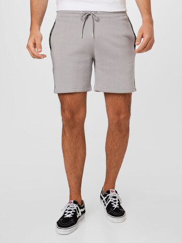 HOLLISTER Regular Pants in Grey: front