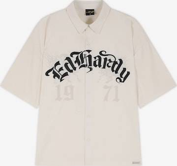 smėlio Ed Hardy Patogus modelis Marškiniai: priekis