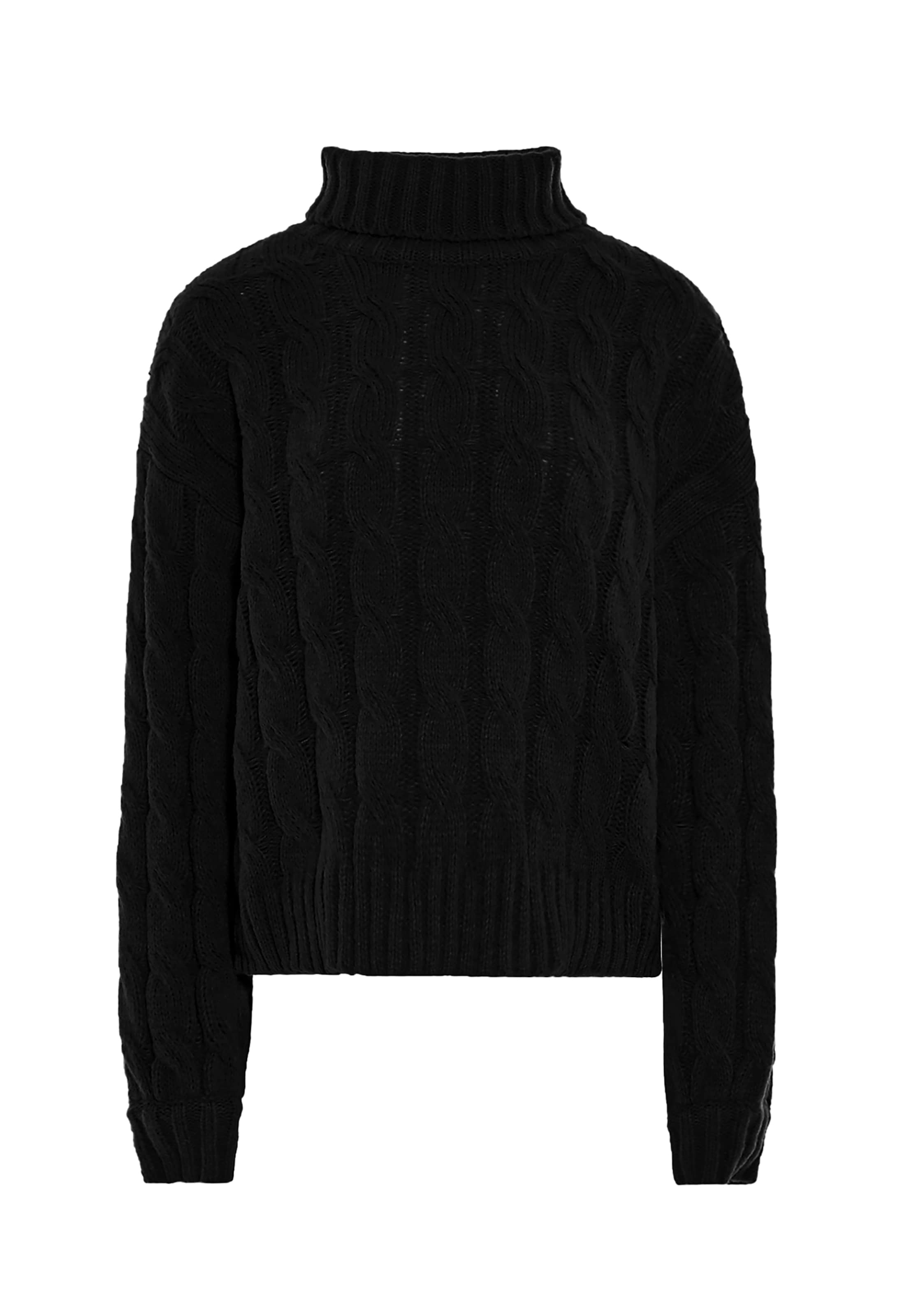 Libbi Pullover in Schwarz: Vorderseite