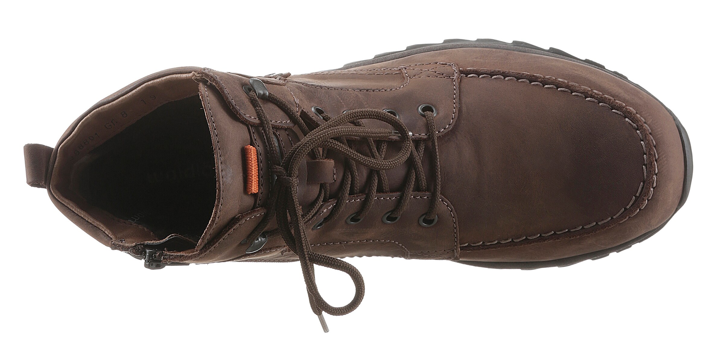 WALDLÄUFER Lace-Up Boots in Brown
