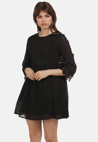 Robe myMo ROCKS en noir : devant