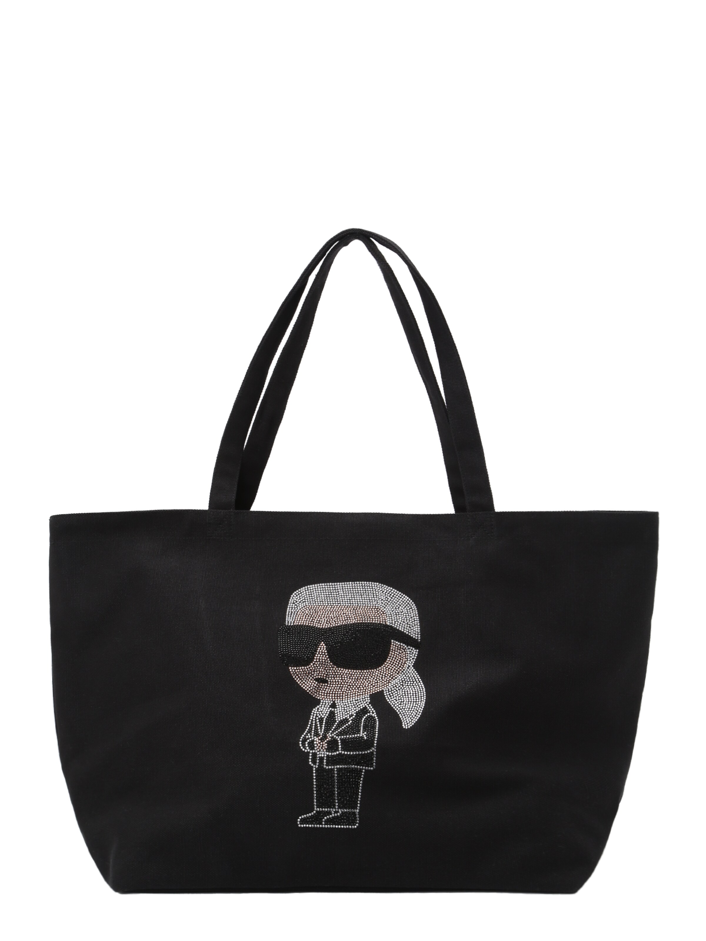 Karl Lagerfeld Shopper 'Ikon' i sort: forside