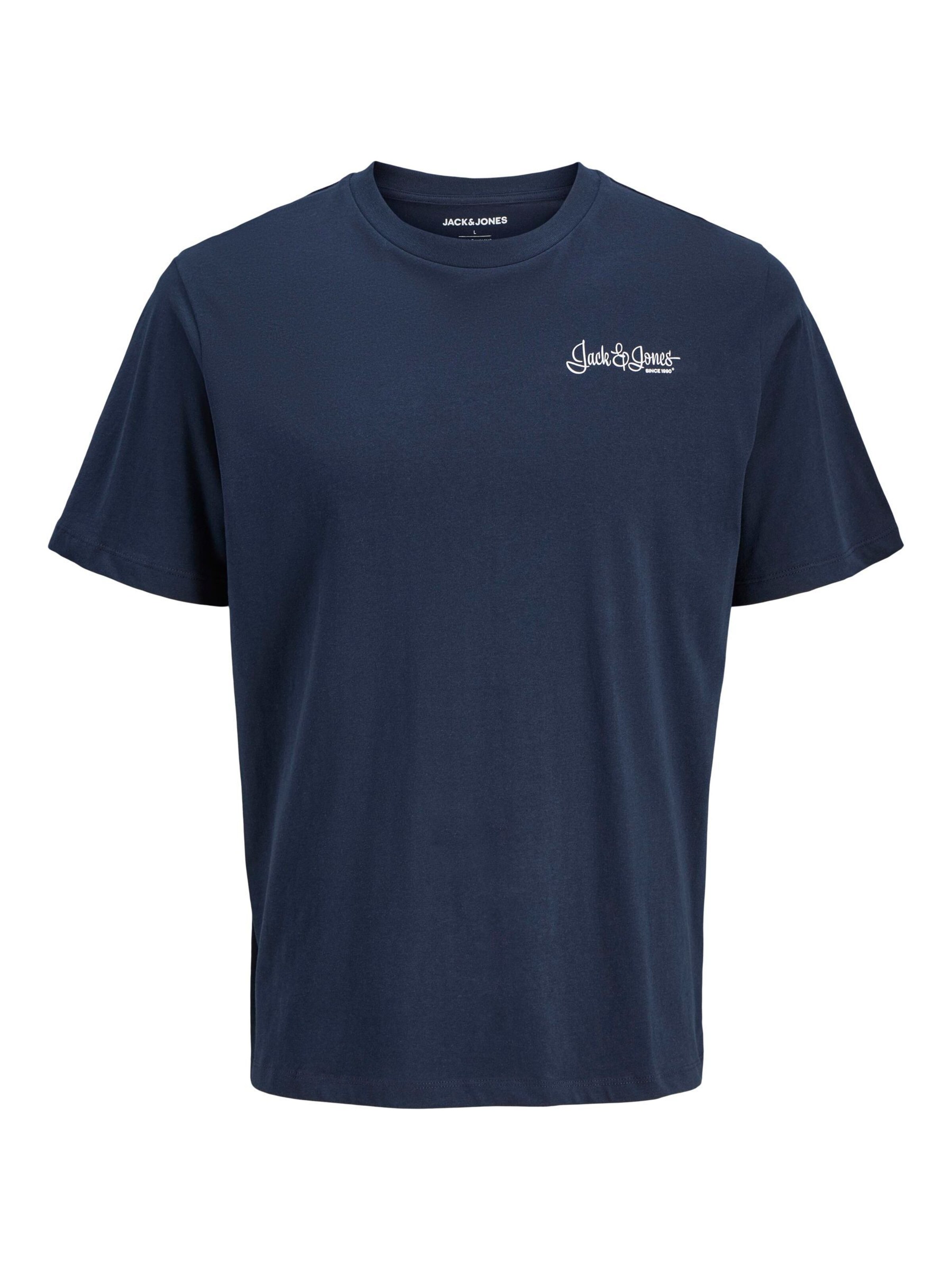 Jack & Jones Plus Shirt in Blauw: voorkant