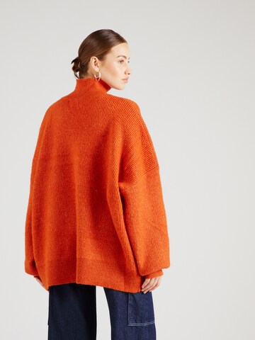 Pull-over TOPSHOP en rouge