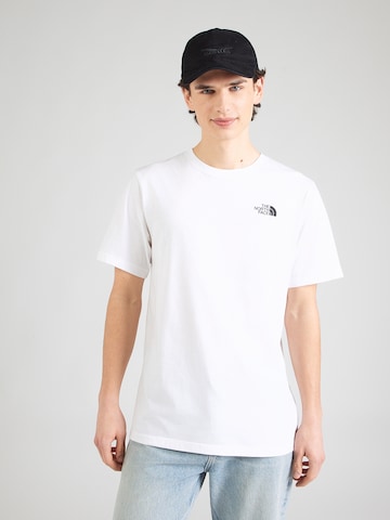 THE NORTH FACE Póló - fehér: elől