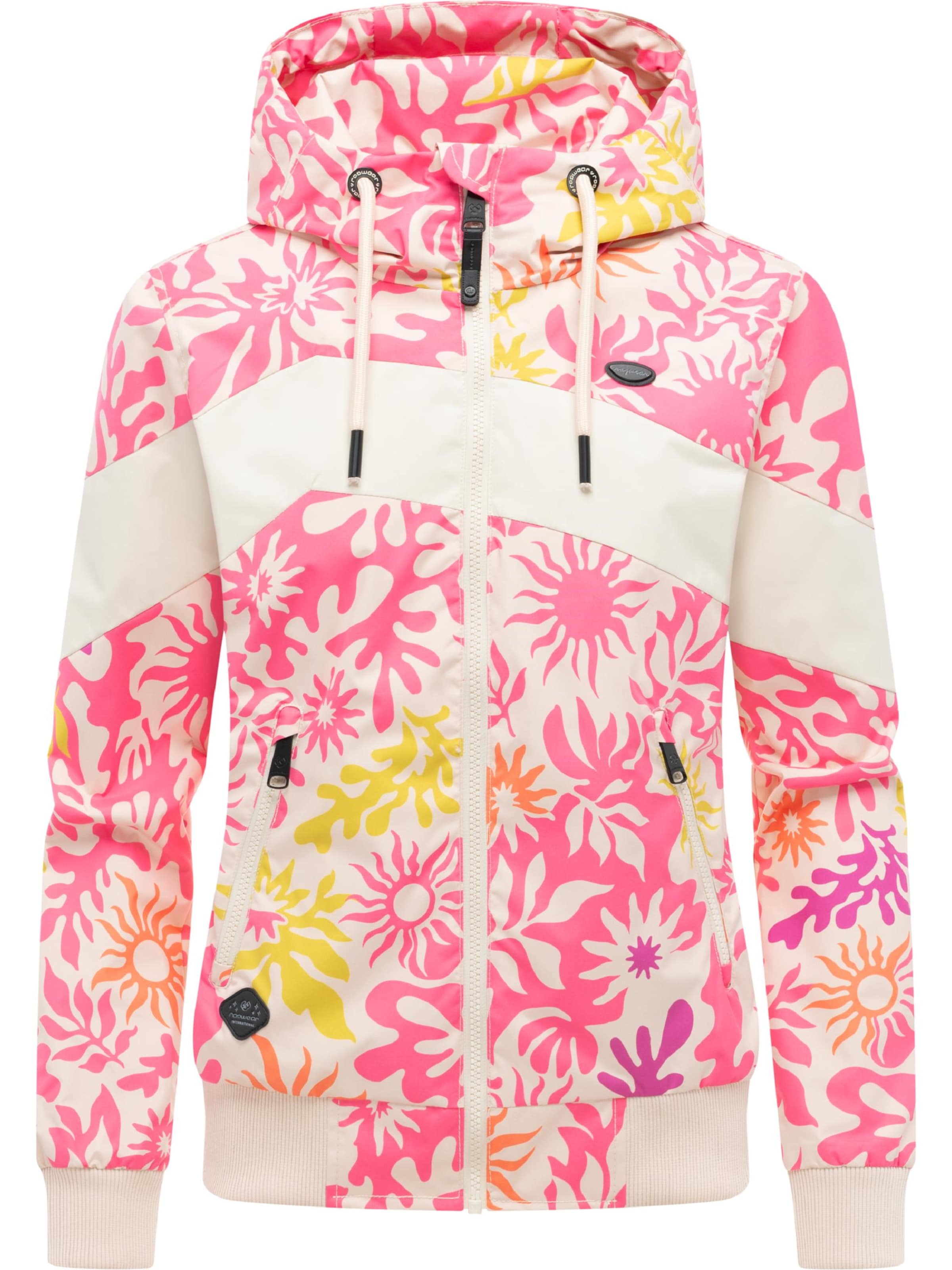 Ragwear Funktionsjacke 'Nuggie' in Pink: Vorderseite