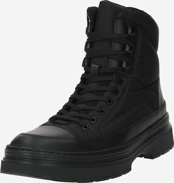 juoda BOSS Black Auliniai batai su raišteliais 'Eloy': priekis