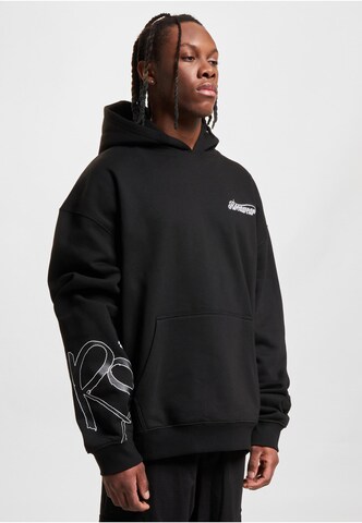 ROCAWEAR Sweatshirt 'Smooth' in Zwart
