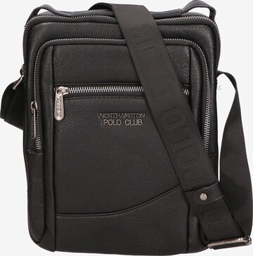 Northampton Polo Club Shoulder Bag in Black: front