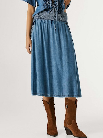 Gonna 'CORINA' di Pepe Jeans in blu: frontale