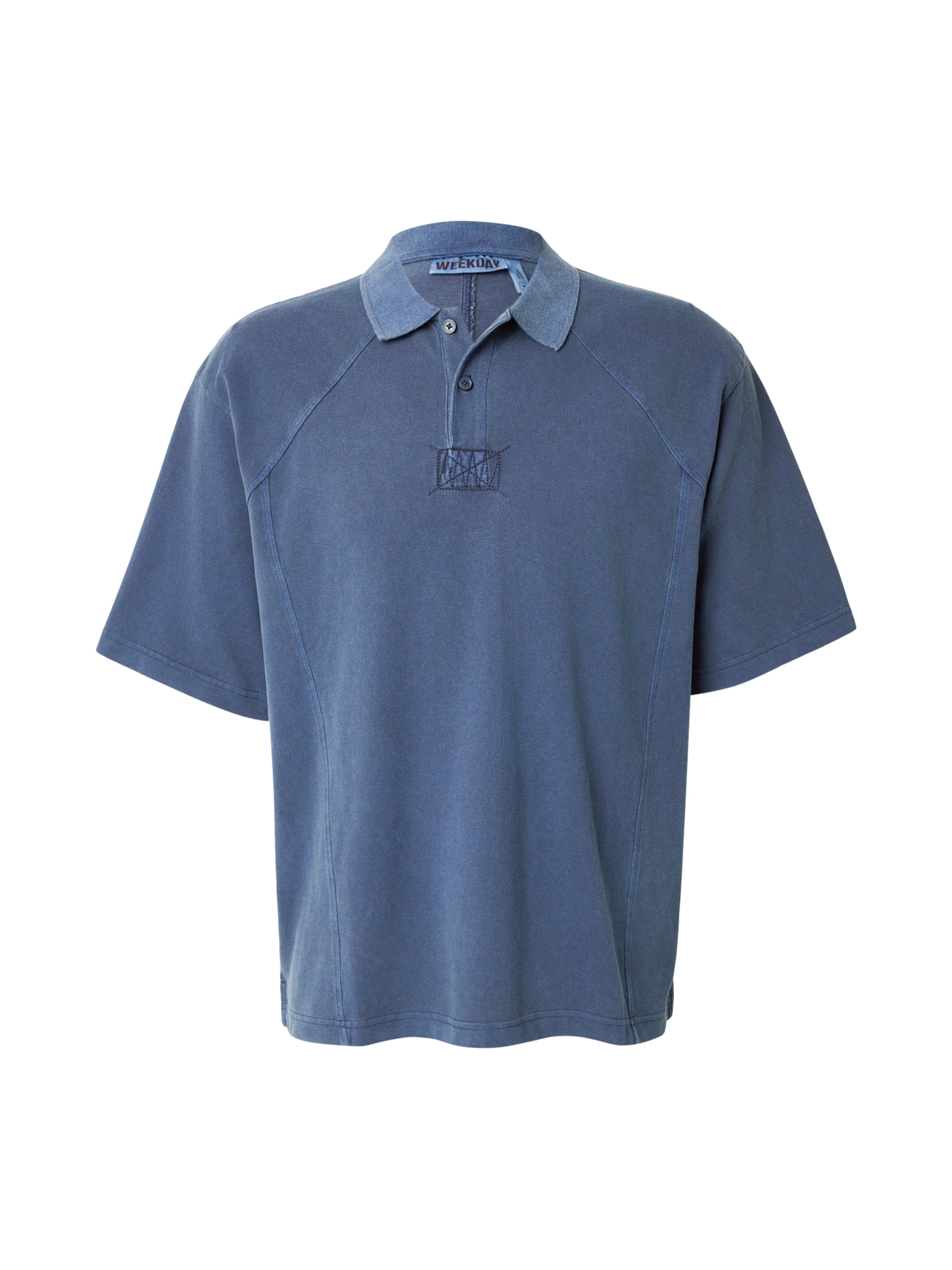 WEEKDAY Shirt 'Ian' in XS in de kleur Saffier, Productweergave
