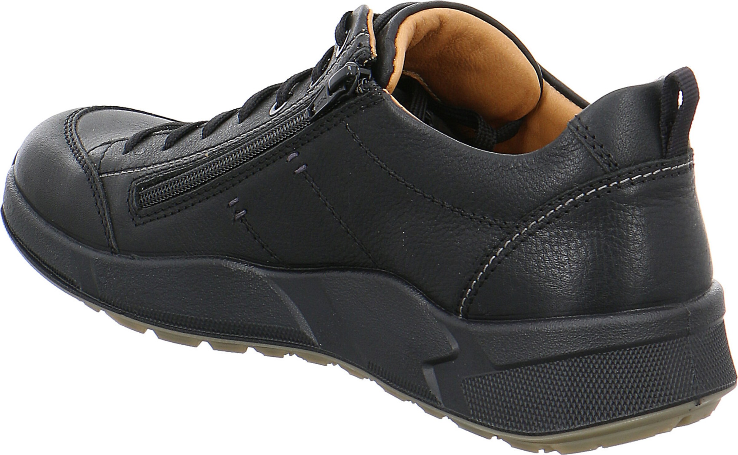 JOMOS Athletic lace-up shoe 'Akzent' in Black