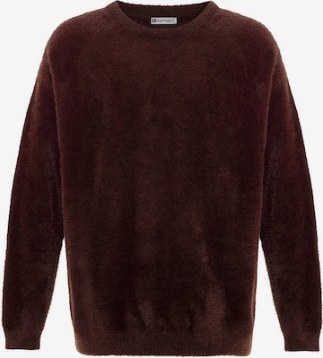 Pull-over Dandalo en marron : devant