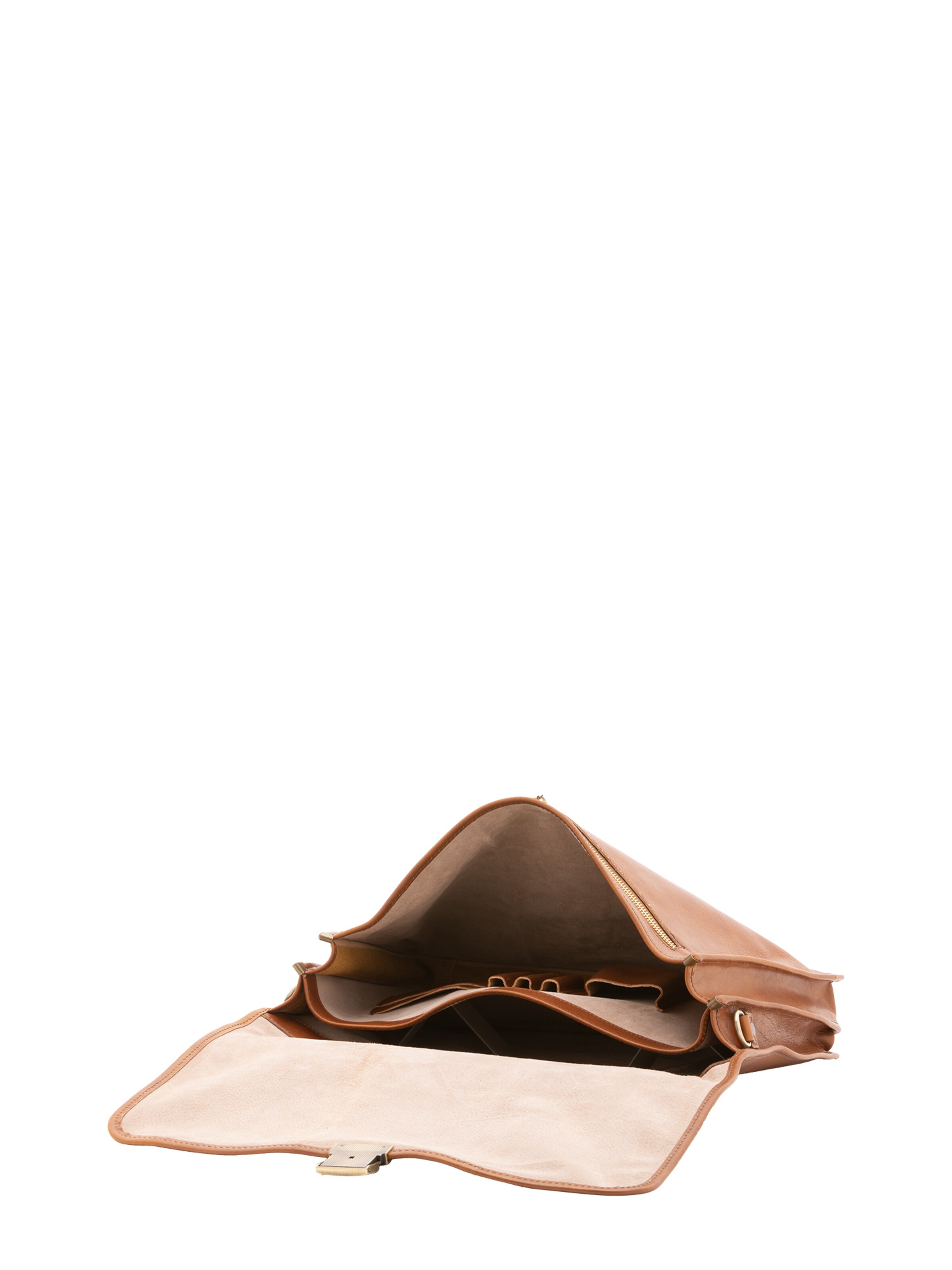 Borsa portadocumenti di Viola Castellani in marrone