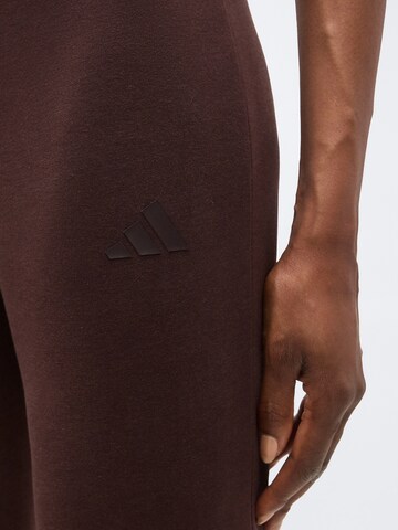ADIDAS SPORTSWEAR Flared Παντελόνι φόρμας 'ALL SZN' σε καφέ