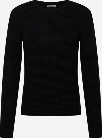 REPLAY Regular fit Sweater in Black: front