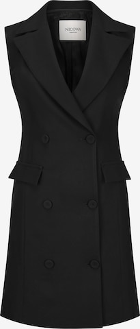 Nicowa Jurk 'AWELIA' in Zwart: voorkant