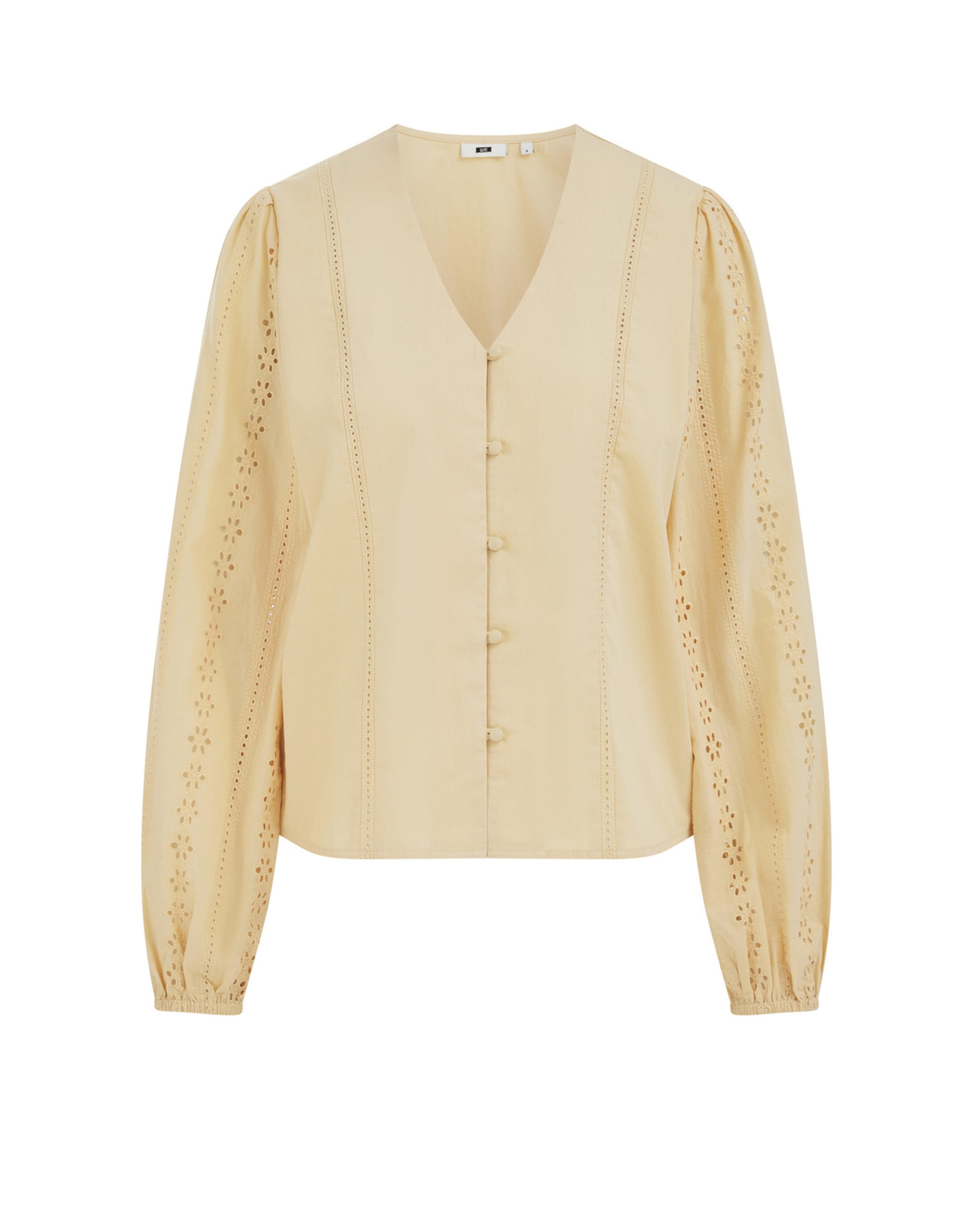 WE Fashion Bluzka w kolorze żółty: przód