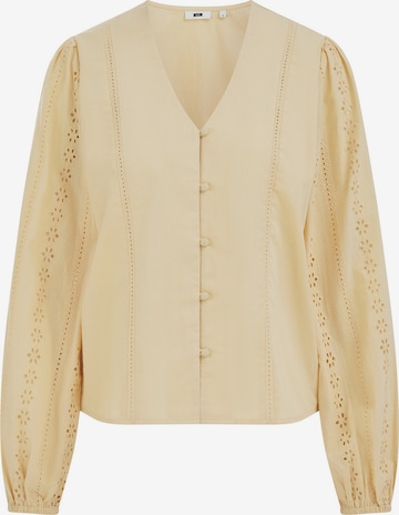 WE Fashion Pusero värissä keltainen: etupuoli