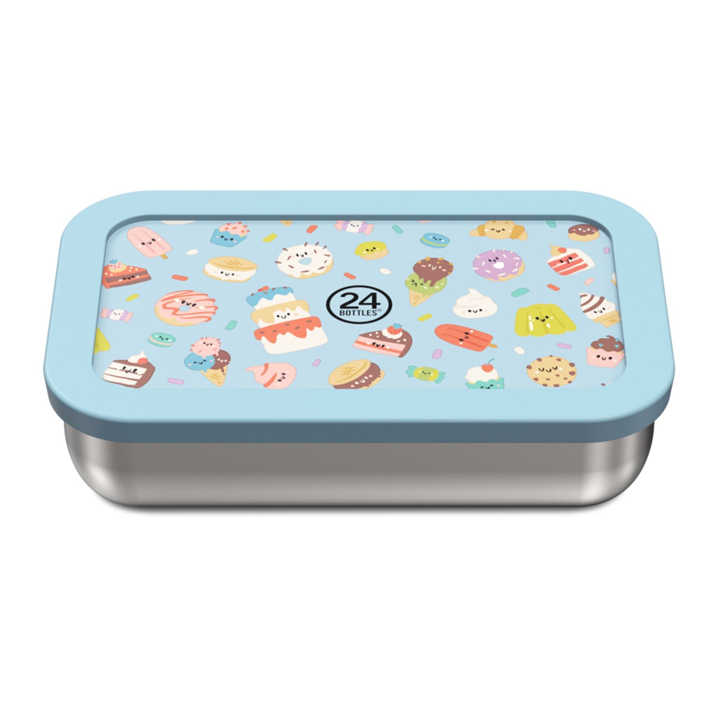 24Bottles Storage Container in Blue: front