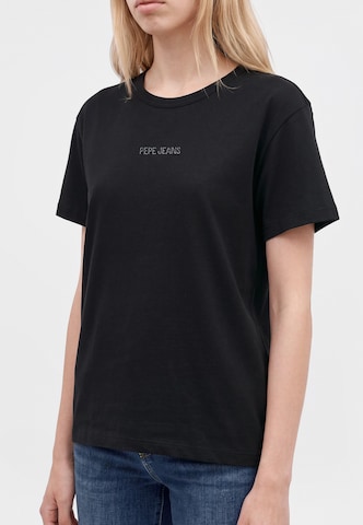 Pepe Jeans Tričko 'Bema' – černá