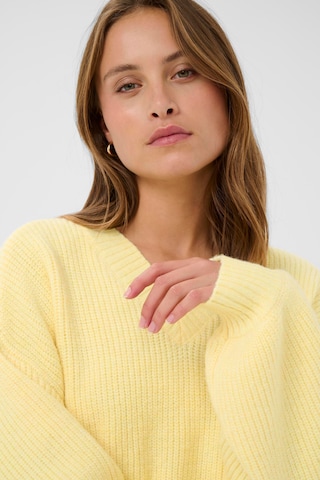 SAINT TROPEZ Sweater 'OttolineSZ' in Yellow