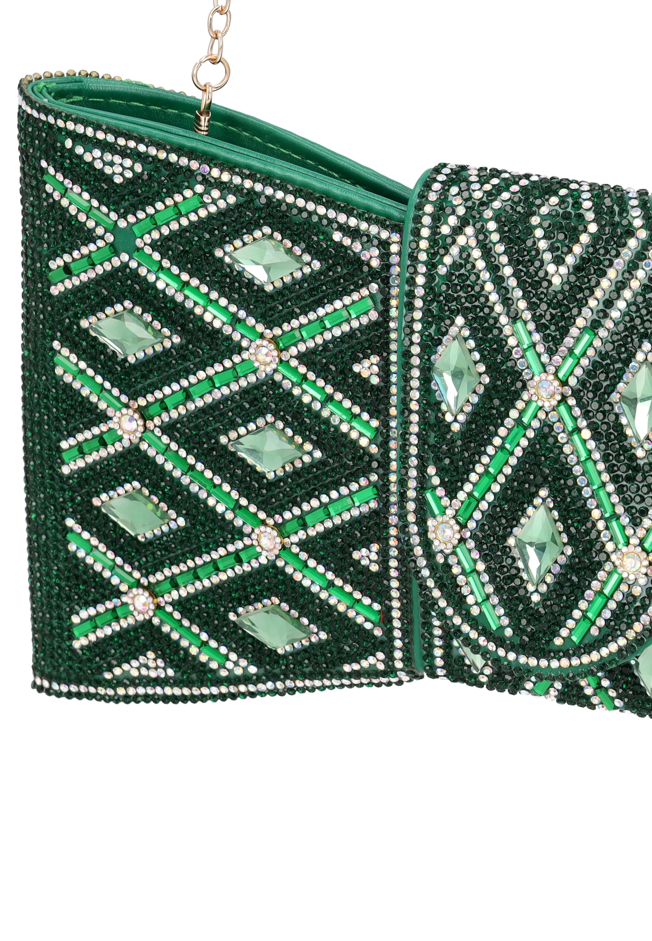 Pochette usha BLACK LABEL en vert