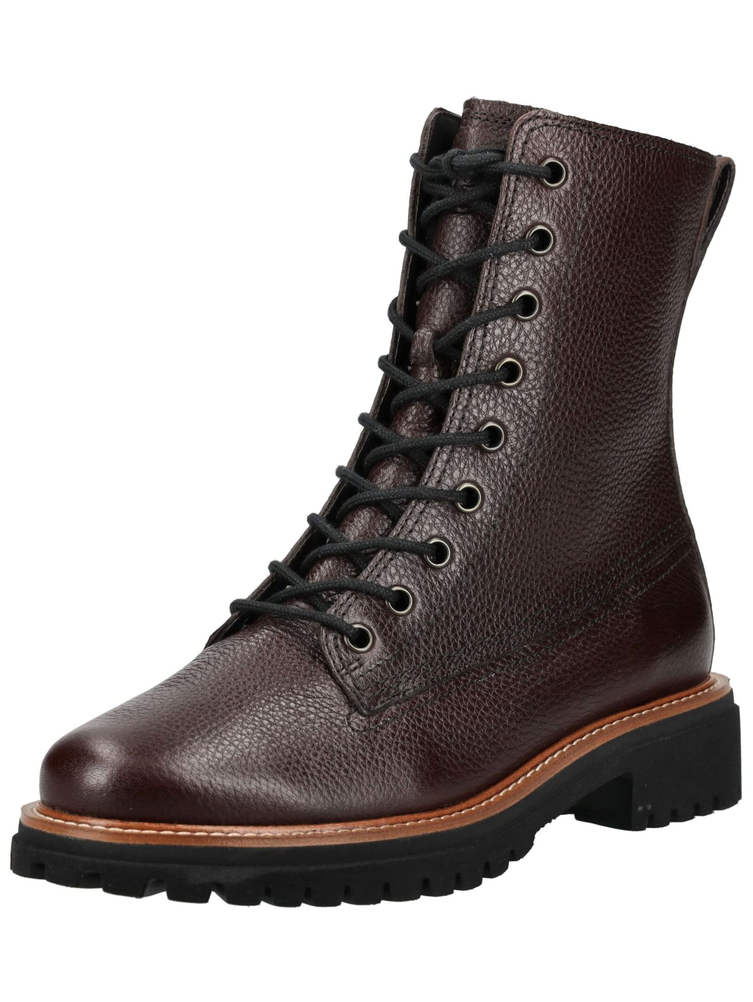 Paul Green Schnürstiefelette in Braun: Vorderseite