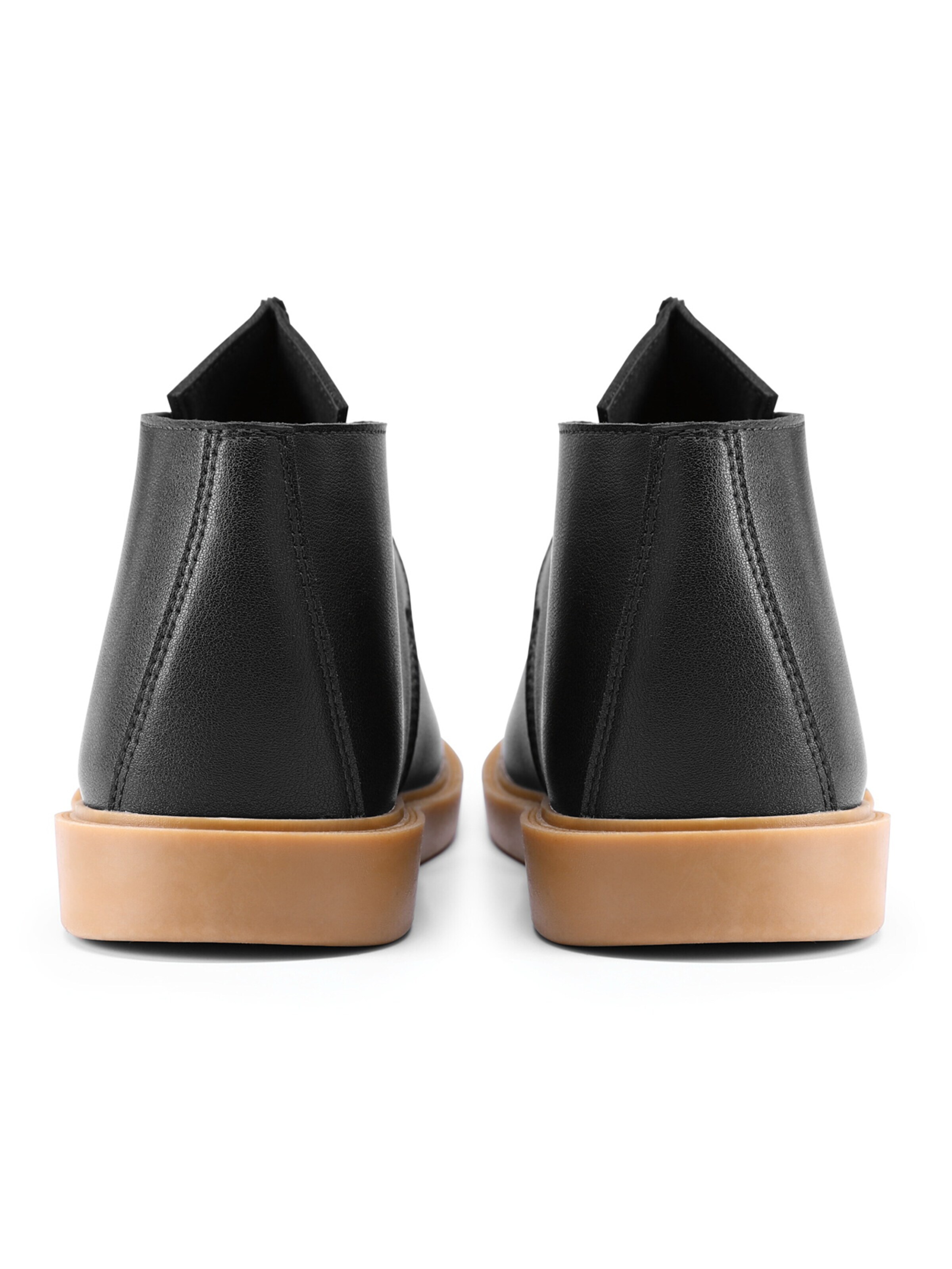 ALLTHEMEN Chukka Boots 'Schiene' in Black