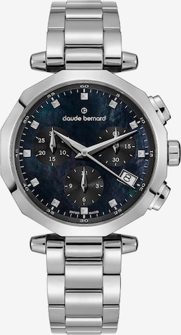 Claude Bernard Analoguhr 'Dress Code Chronograph' in Schwarz: Vorderseite