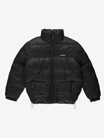 Prosto Winterjacke 'Void-9'‌‌‌‌‌ in Schwarz: Vorderseite