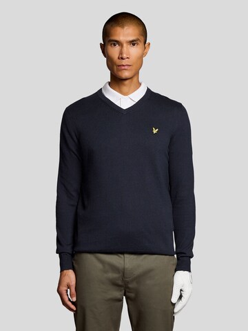 Lyle & Scott Pullover in Blau: Vorderseite