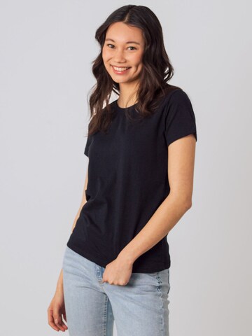 Maglietta 'T-shirt Women' di Honest Basics in nero: frontale