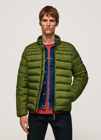 Pepe Jeans - Chaqueta de entretiempo 'Jack' en verde: frente