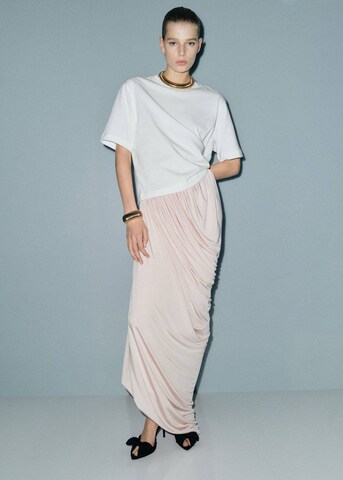 MANGO Riêmnsandale in Schwarz