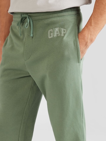 GAP - Tapered Pantalón 'HERITAGE' en verde