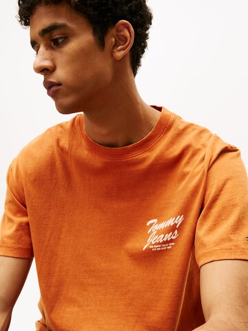 T-Shirt Tommy Jeans en orange