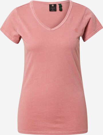 G-Star RAW - Camiseta 'Eyben' en rosa: frente