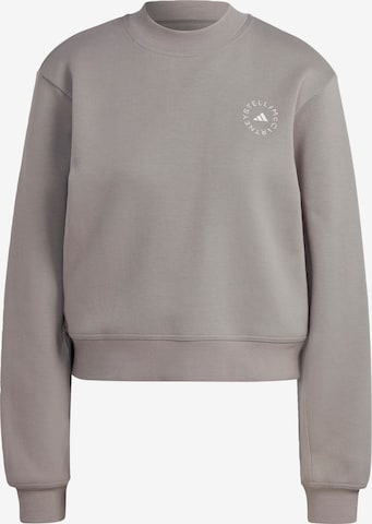 ADIDAS BY STELLA MCCARTNEY Sportsweatshirt in Grau: predná strana