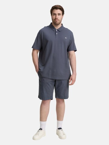 TOM TAILOR Men + Regular Shorts in Blau