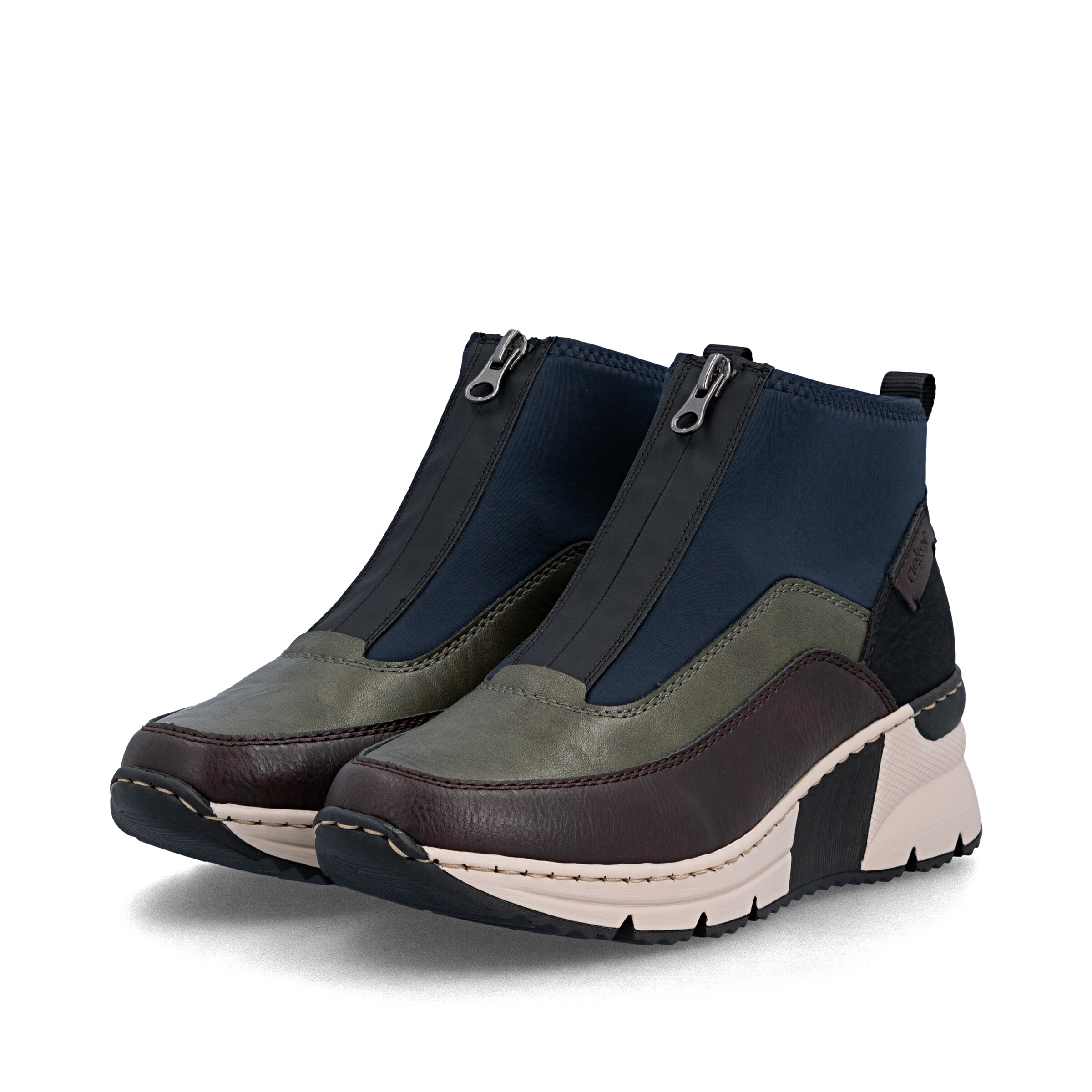 Bottines Rieker en bleu