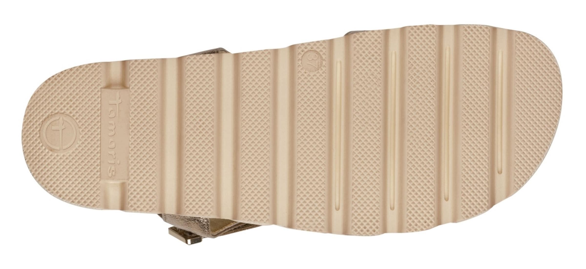 Sandales Tamaris en bronze