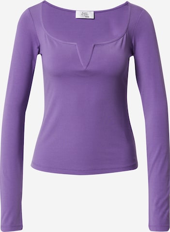 Katy Perry exclusive for ABOUT YOU Shirt 'Charleen' in Purple: front