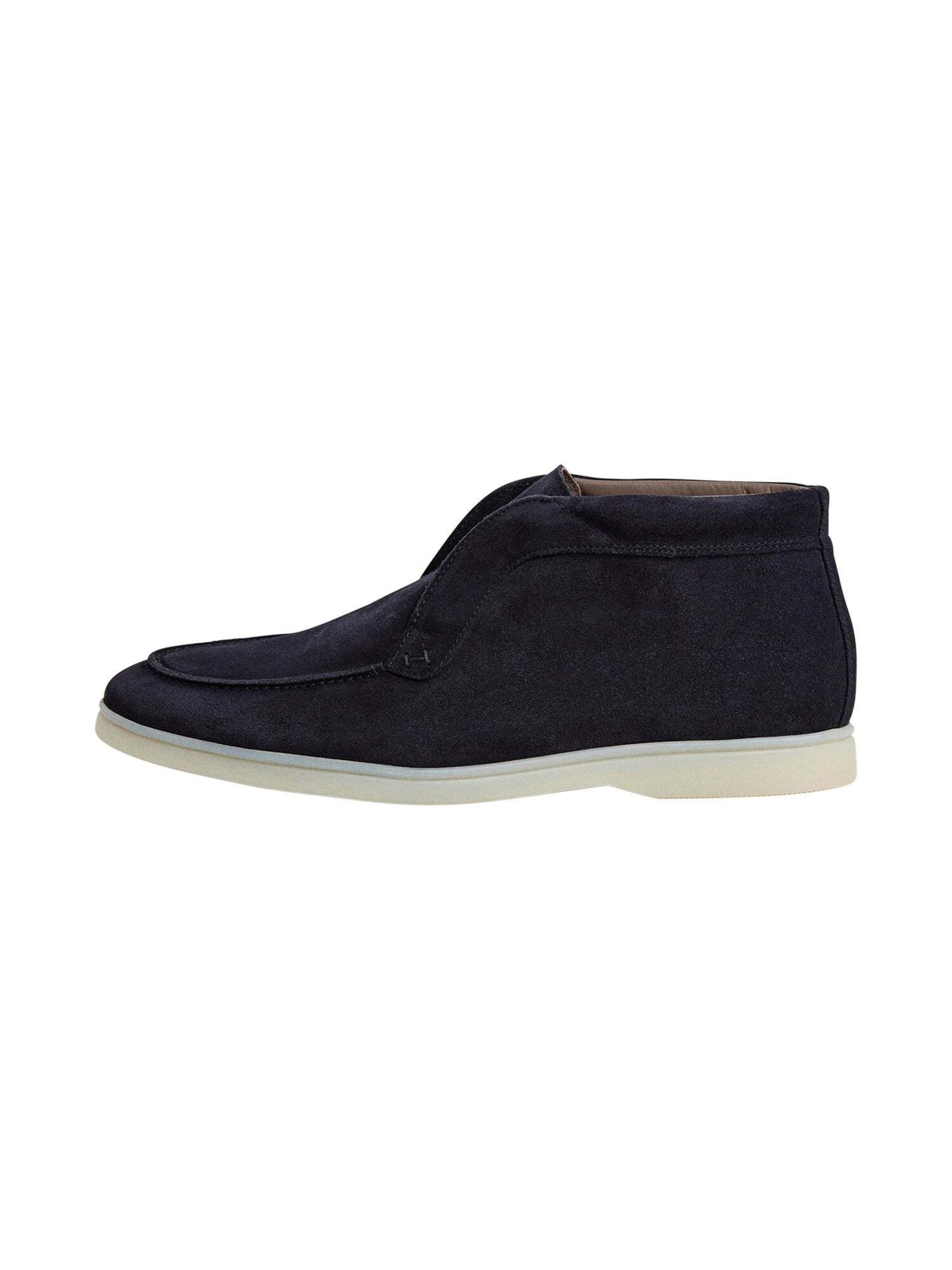Mocassino 'Martin Mid' di Hackett London in blu: frontale