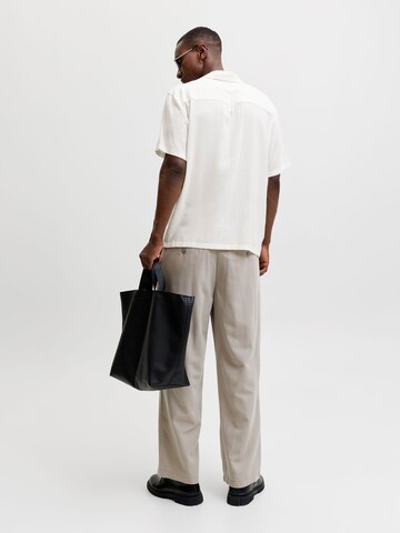 Coupe regular Chemise JACK & JONES en blanc