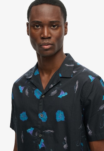 Fit confort Chemise Superdry & Co en noir