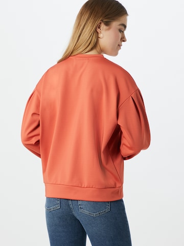NU-IN Sweatshirt i orange
