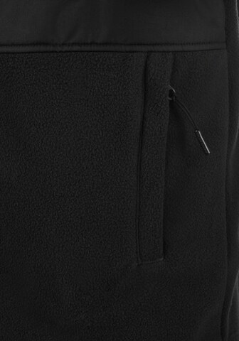 INDICODE JEANS Fleece Jacket 'Birch' in Black