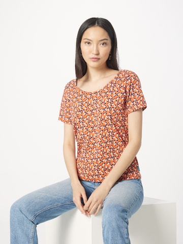 Tranquillo Shirt in Oranje: voorkant