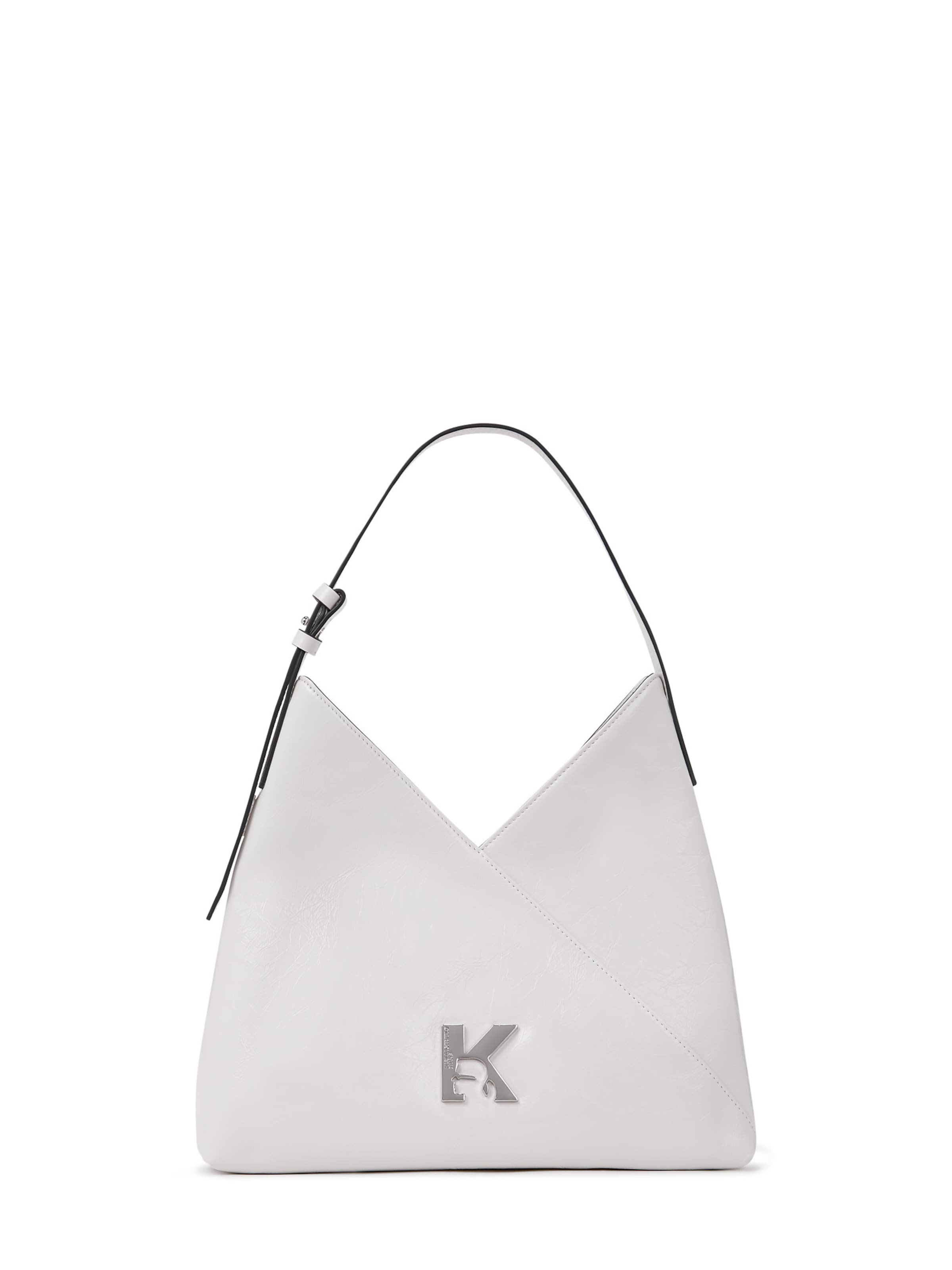 Sac bandoulière KARL LAGERFELD JEANS en blanc : devant